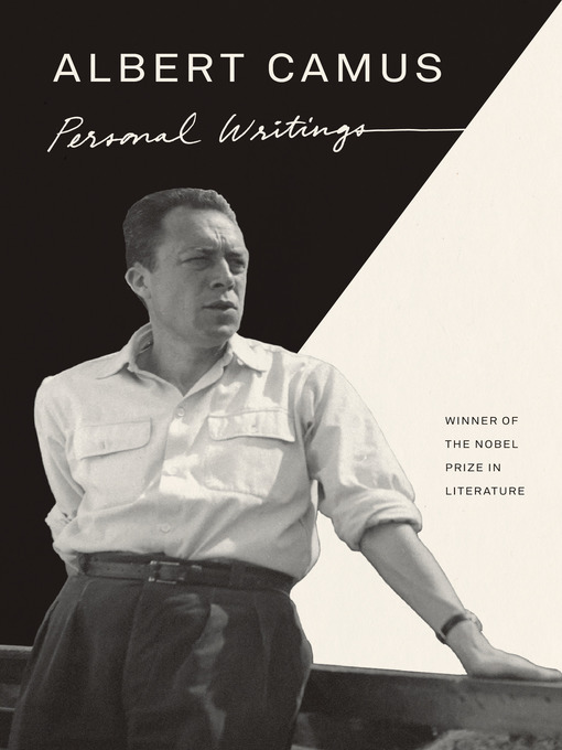 Title details for Personal Writings by Albert Camus - Wait list